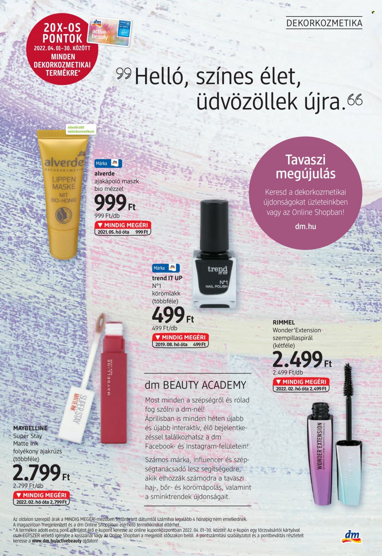 dm drogerie markt akciós újságok - 2022.03.31 - 2022.04.30. Oldal 3