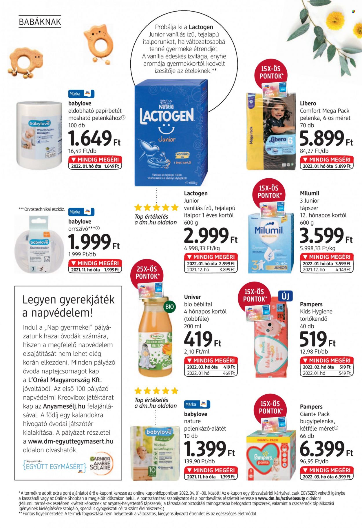dm drogerie markt akciós újságok - 2022.03.31 - 2022.04.30. Oldal 16