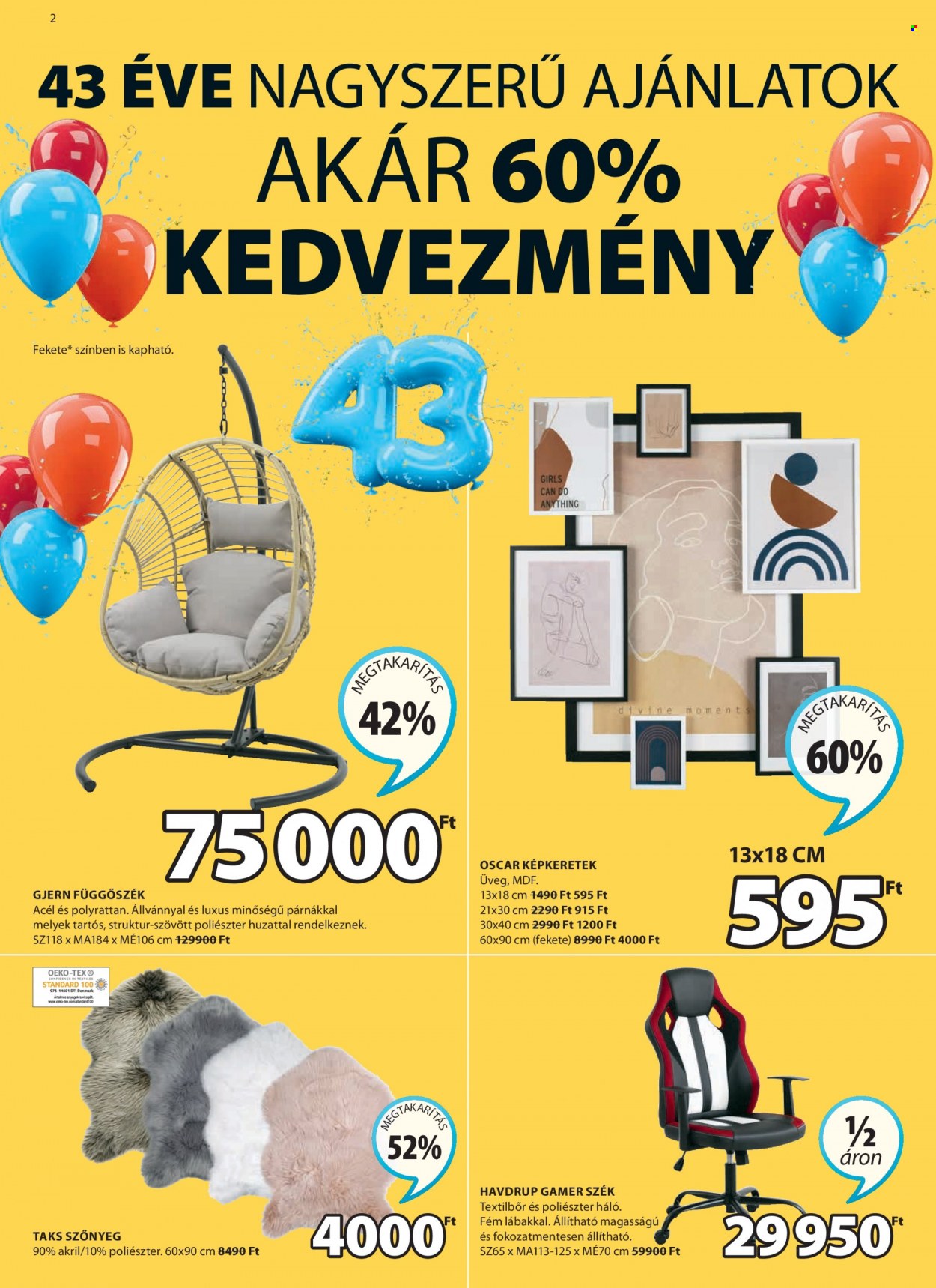 JYSK akciós újságok - 2022.03.31 - 2022.04.13. Oldal 2