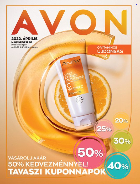 Avon akciós újságok - 2022.04.01 - 2022.04.30. Oldal 1