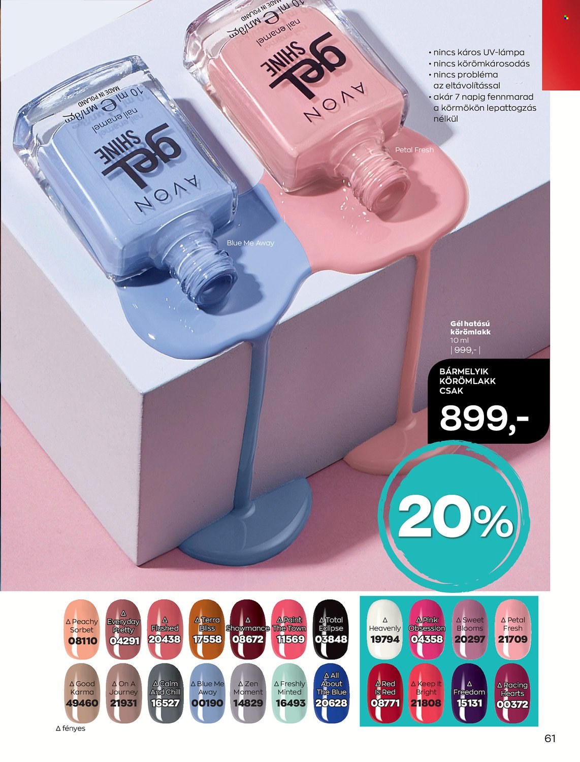 Avon akciós újságok - 2022.04.01 - 2022.04.30. Oldal 63