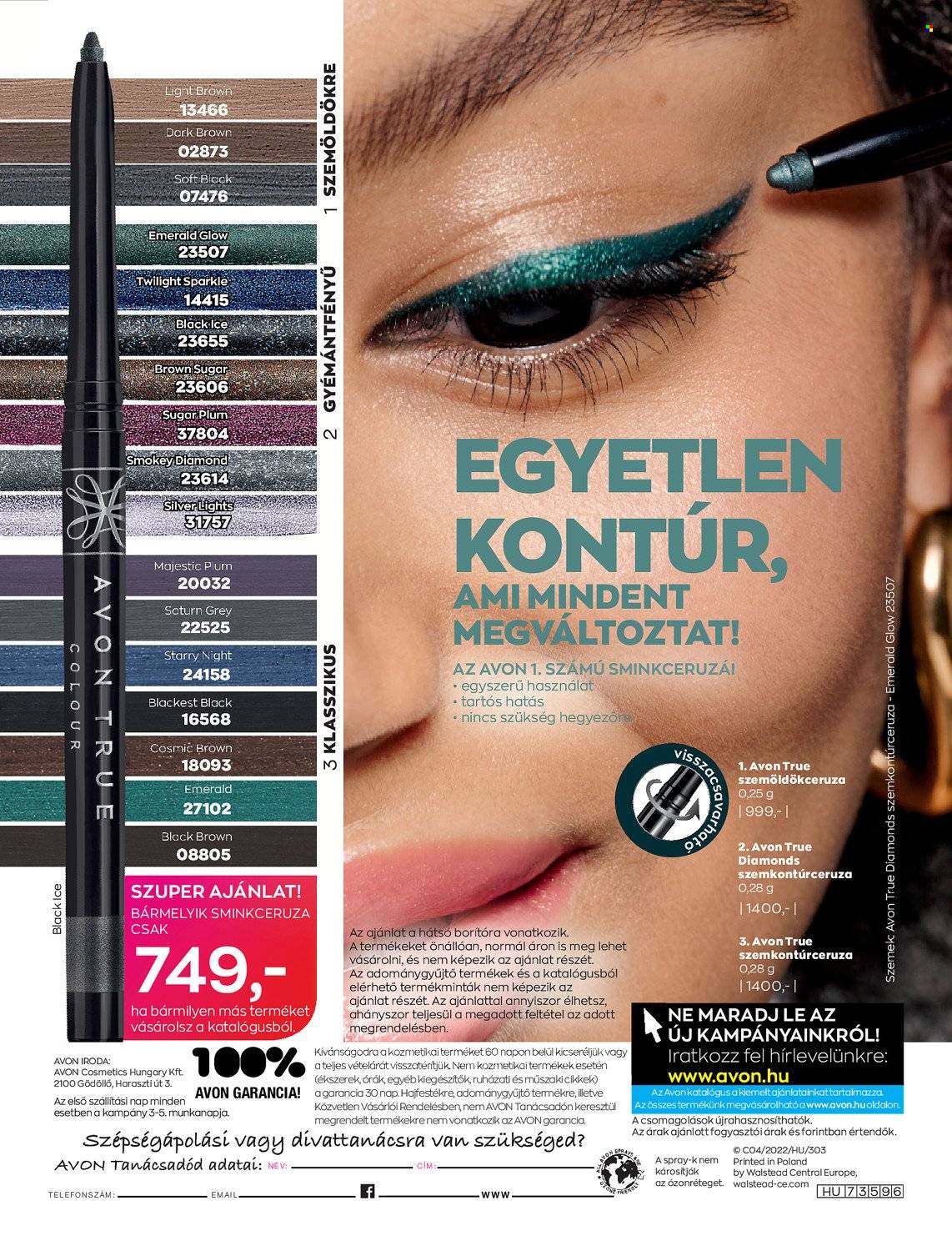 Avon akciós újságok - 2022.04.01 - 2022.04.30. Oldal 218