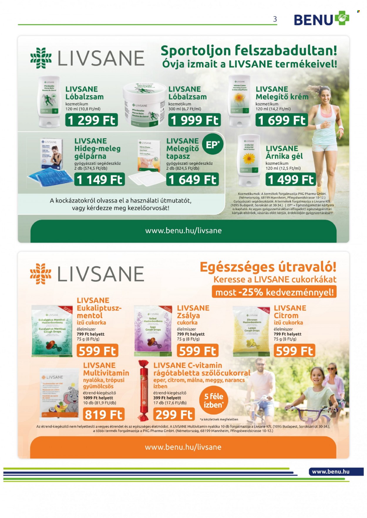 BENU Gyógyszertár akciós újságok - 2022.04.01 - 2022.04.30. Oldal 3