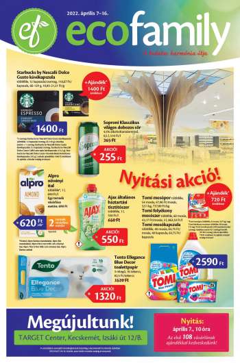 Újság EcoFamily - 2022.04.07 - 2022.04.16.