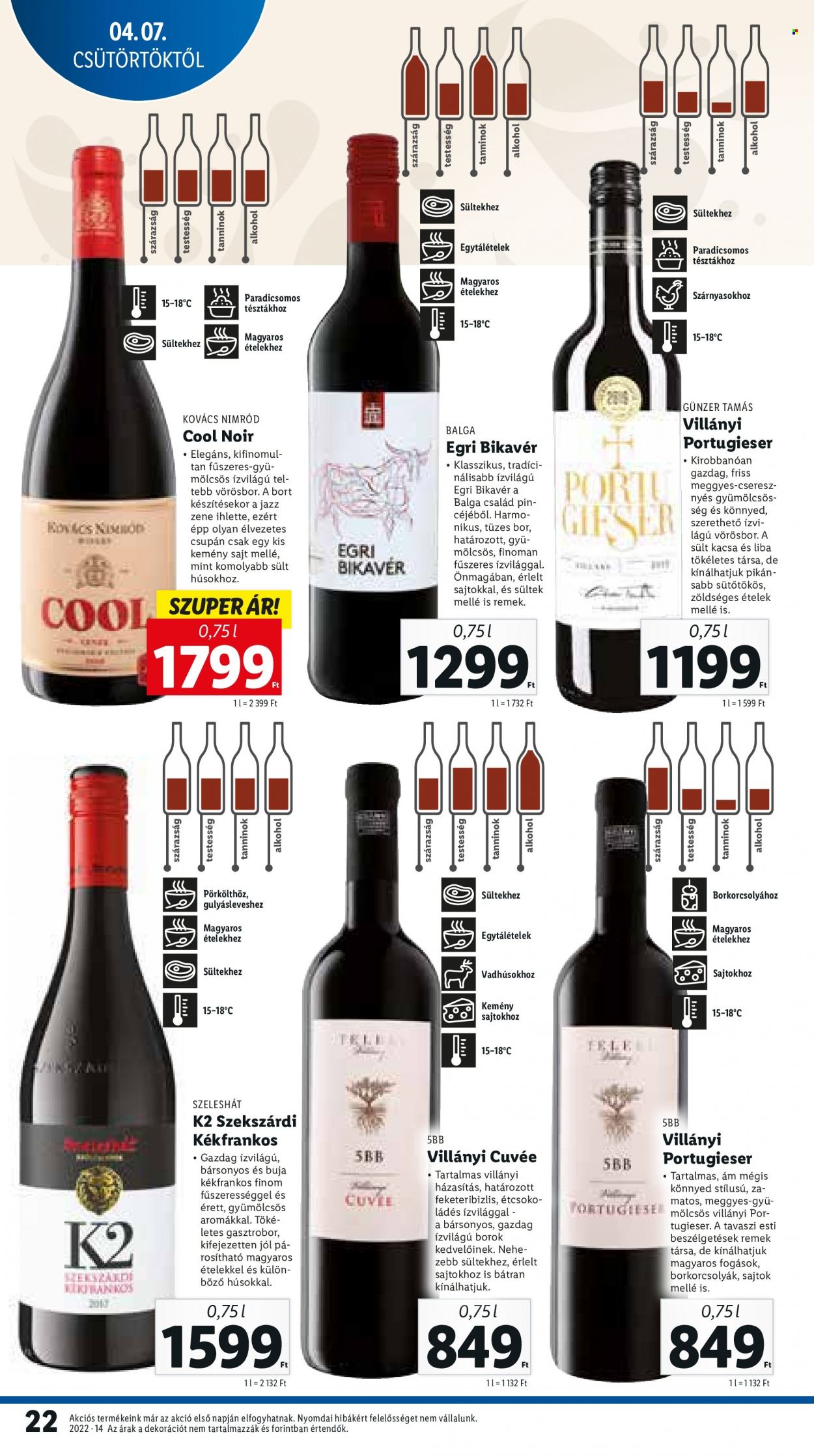 Lidl akciós újságok - 2022.04.07 - 2022.04.12. Oldal 22