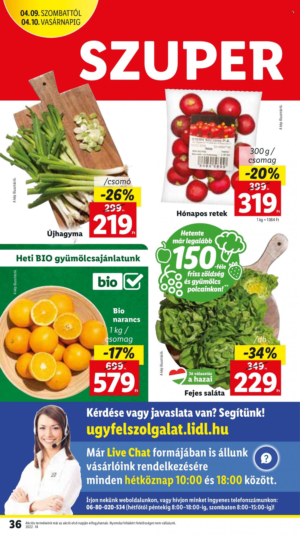 Lidl akciós újságok - 2022.04.07 - 2022.04.12. Oldal 36