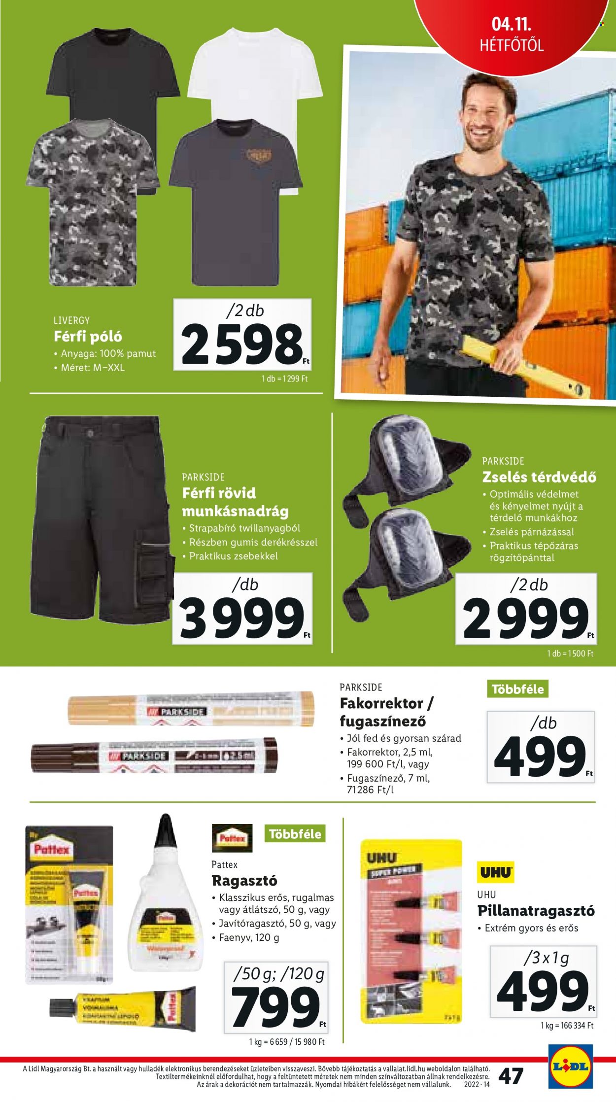 Lidl akciós újságok - 2022.04.07 - 2022.04.12. Oldal 47