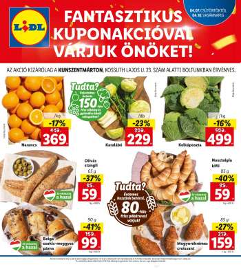 Újság Lidl - 2022.04.07 - 2022.04.10.