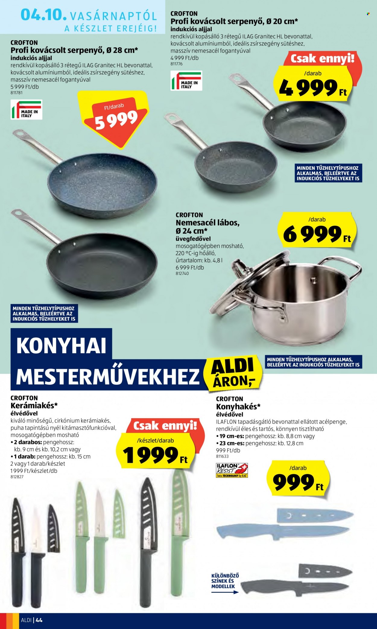 Aldi akciós újságok - 2022.04.07 - 2022.04.16. Oldal 44