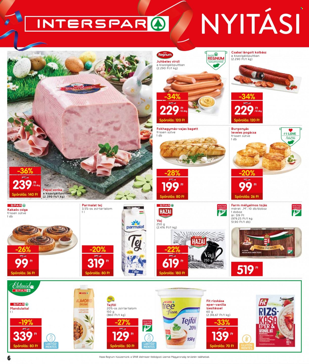 INTERSPAR akciós újságok - 2022.04.06 - 2022.04.13. Oldal 6