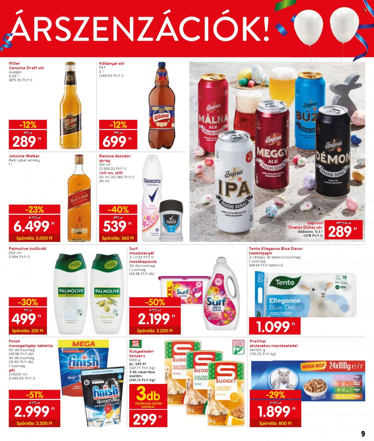 INTERSPAR akciós újságok - 2022.04.06 - 2022.04.13. Oldal 9
