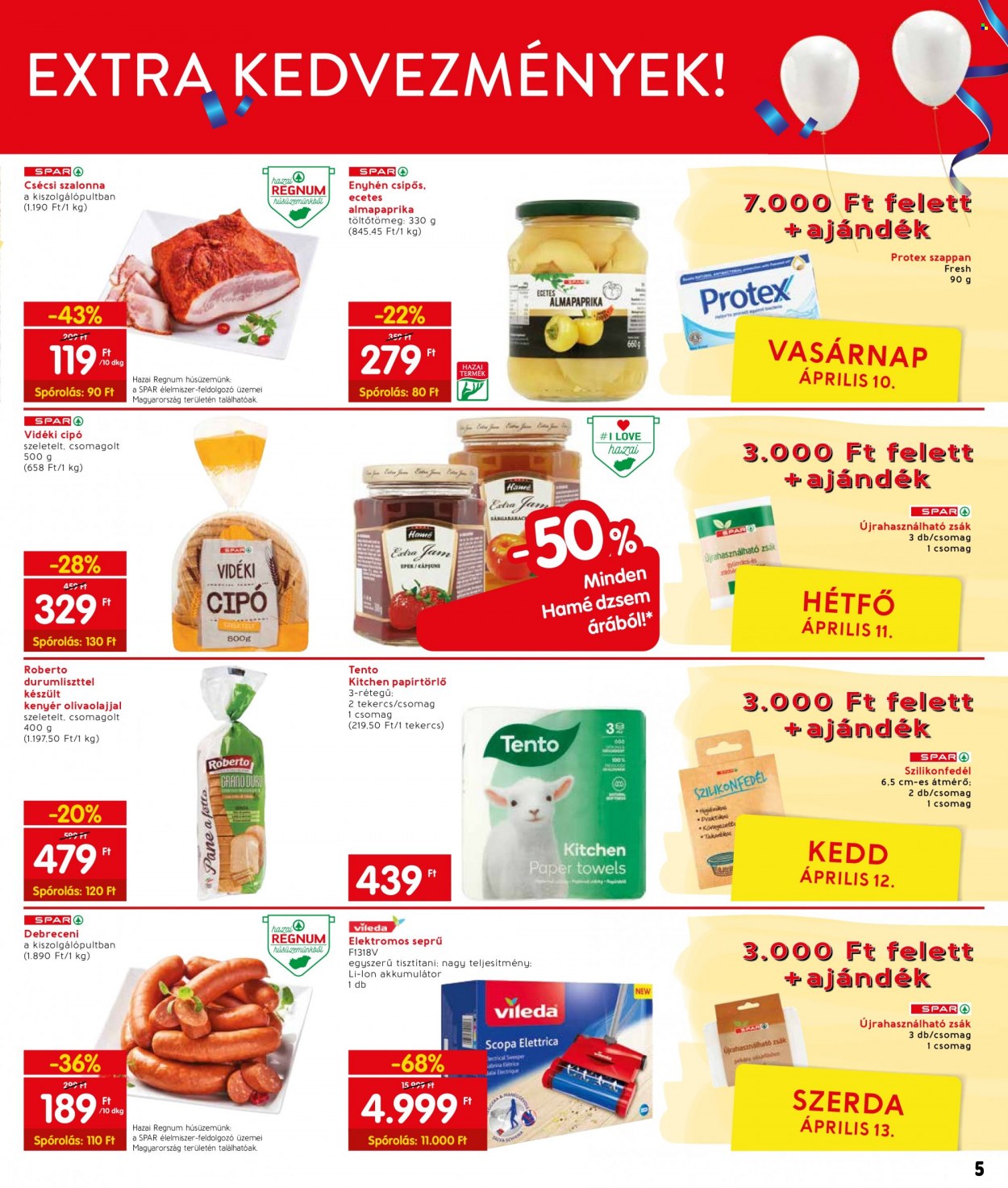 INTERSPAR akciós újságok - 2022.04.07 - 2022.04.13. Oldal 5