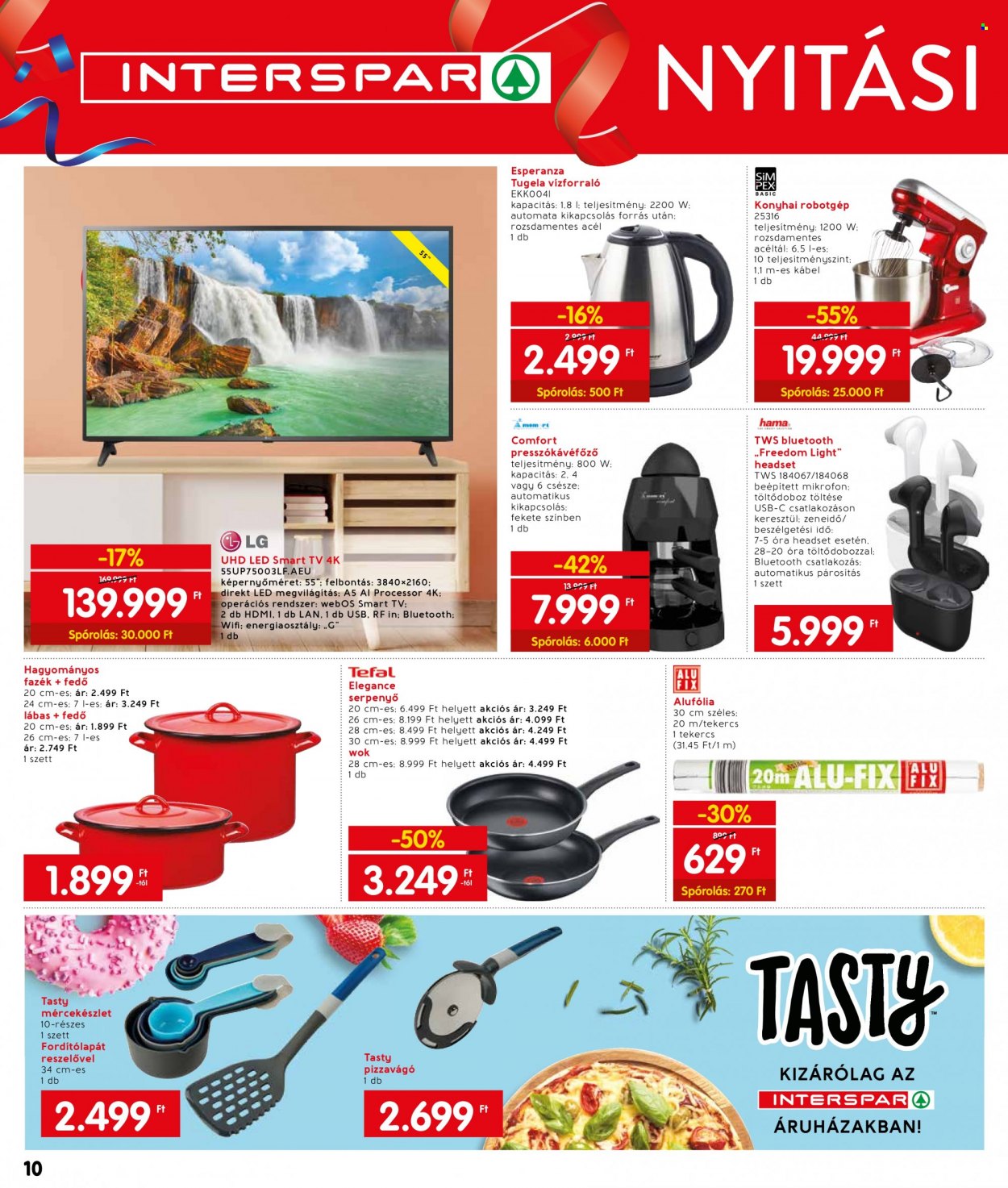 INTERSPAR akciós újságok - 2022.04.07 - 2022.04.13. Oldal 10