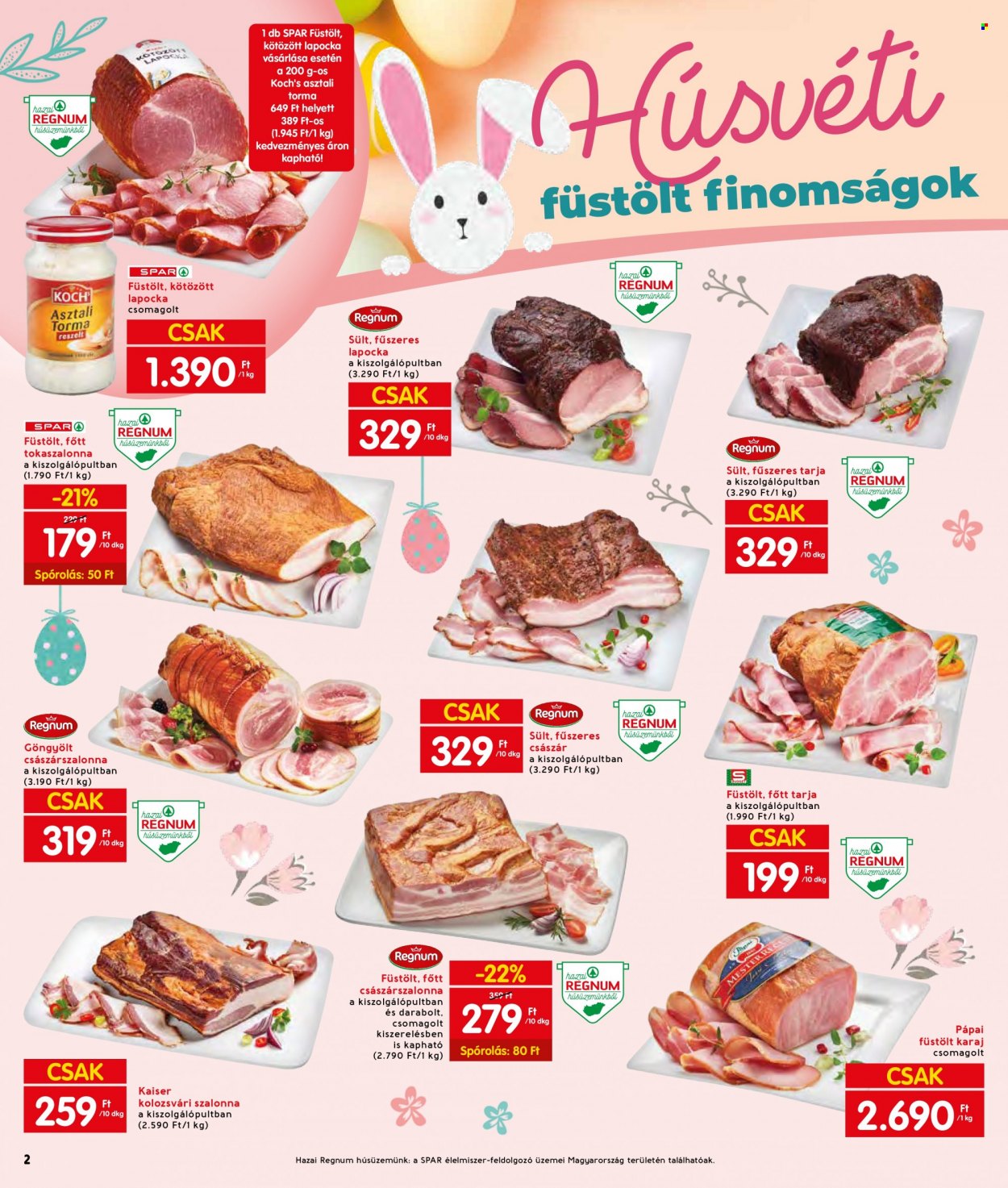 INTERSPAR akciós újságok - 2022.04.07 - 2022.04.16. Oldal 2