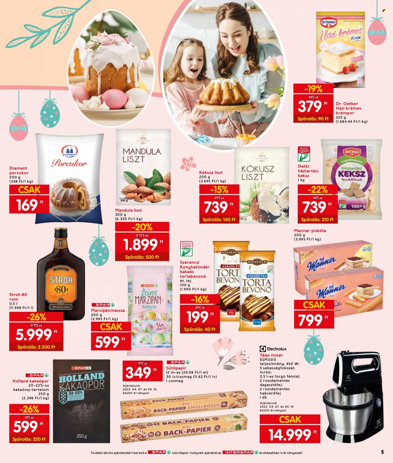 INTERSPAR akciós újságok - 2022.04.07 - 2022.04.16. Oldal 5