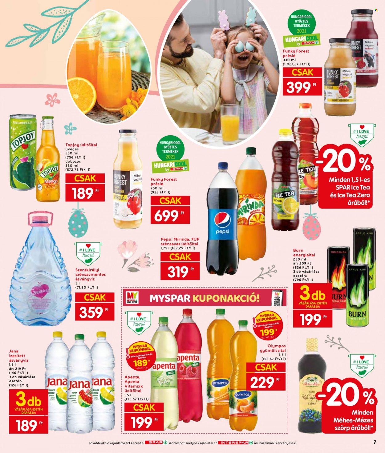 INTERSPAR akciós újságok - 2022.04.07 - 2022.04.16. Oldal 9