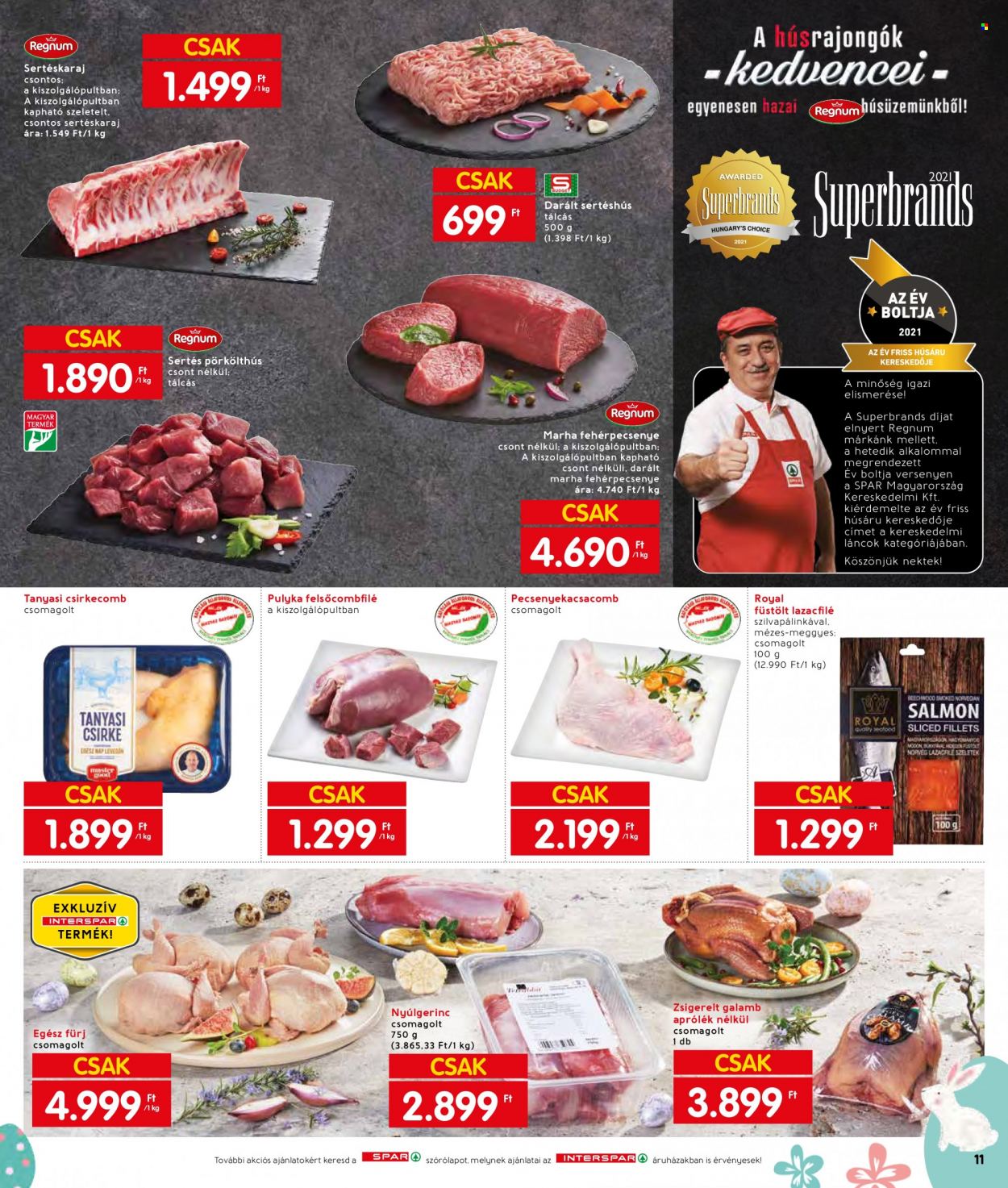 INTERSPAR akciós újságok - 2022.04.07 - 2022.04.16. Oldal 15