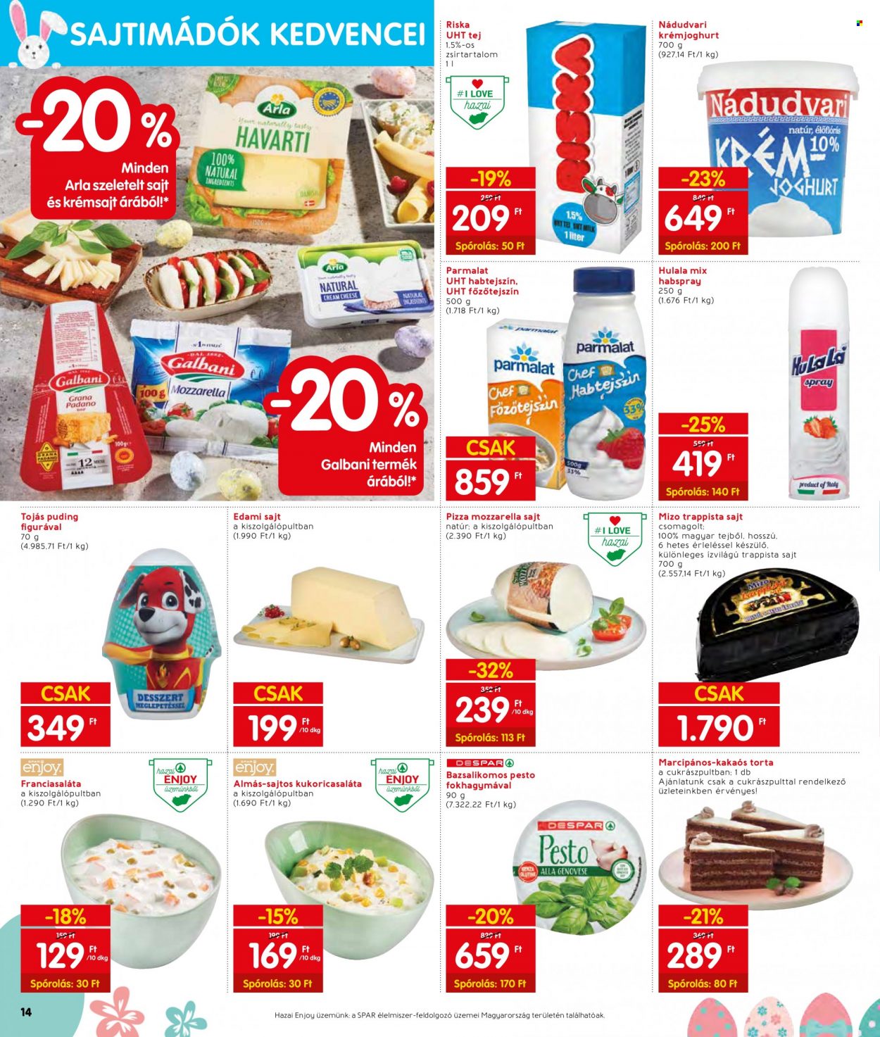 INTERSPAR akciós újságok - 2022.04.07 - 2022.04.16. Oldal 20