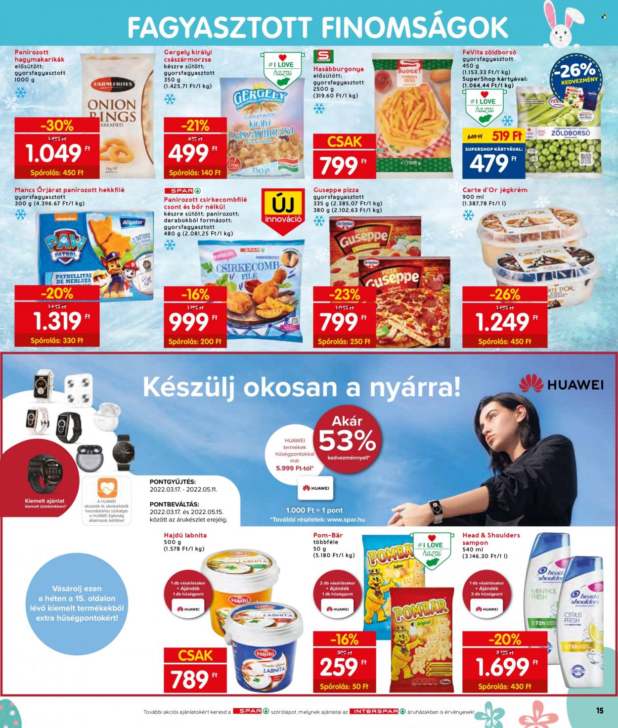 INTERSPAR akciós újságok - 2022.04.07 - 2022.04.16. Oldal 21