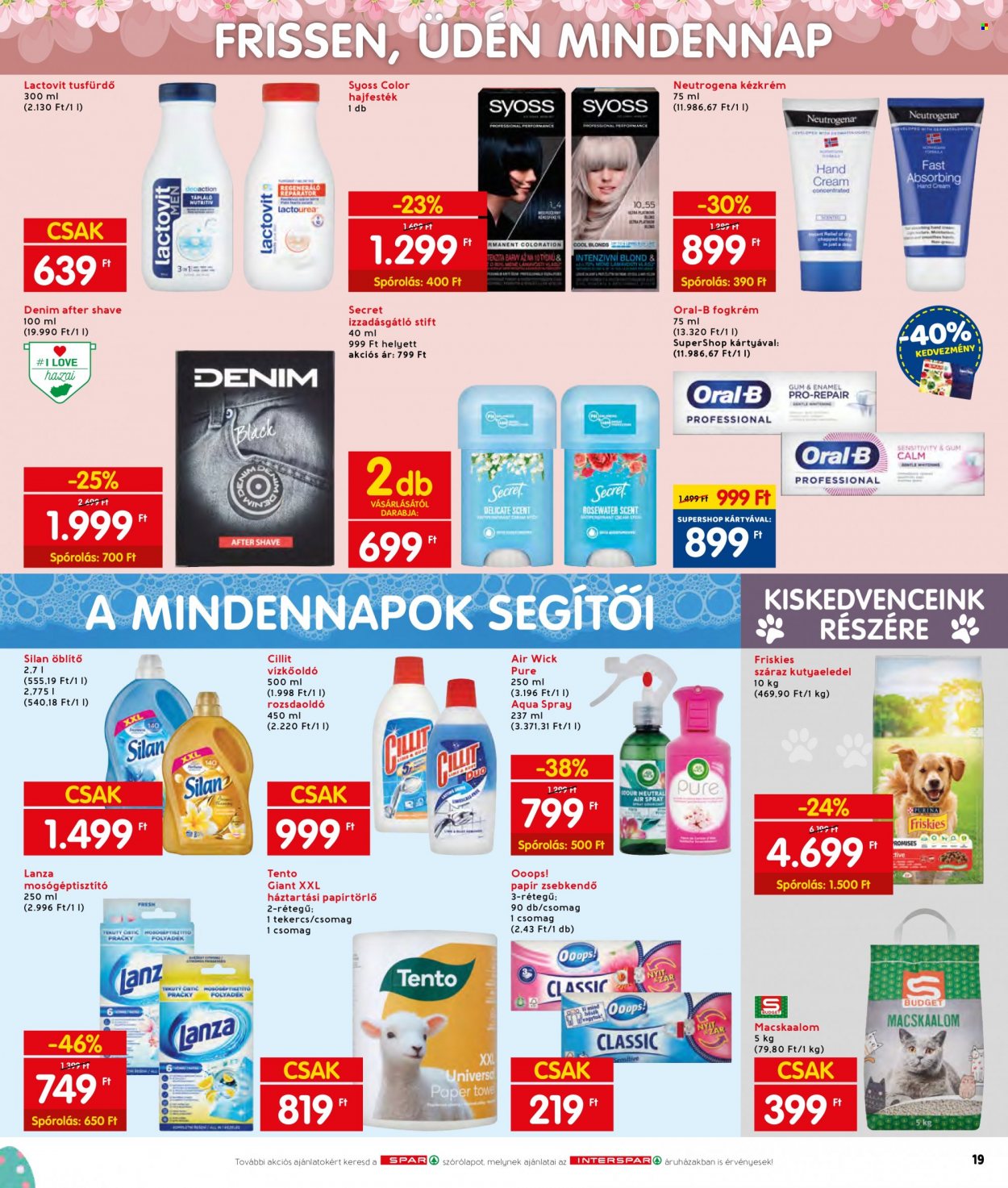 INTERSPAR akciós újságok - 2022.04.07 - 2022.04.16. Oldal 25
