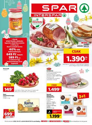 Újság SPAR - 2022.04.07 - 2022.04.16.