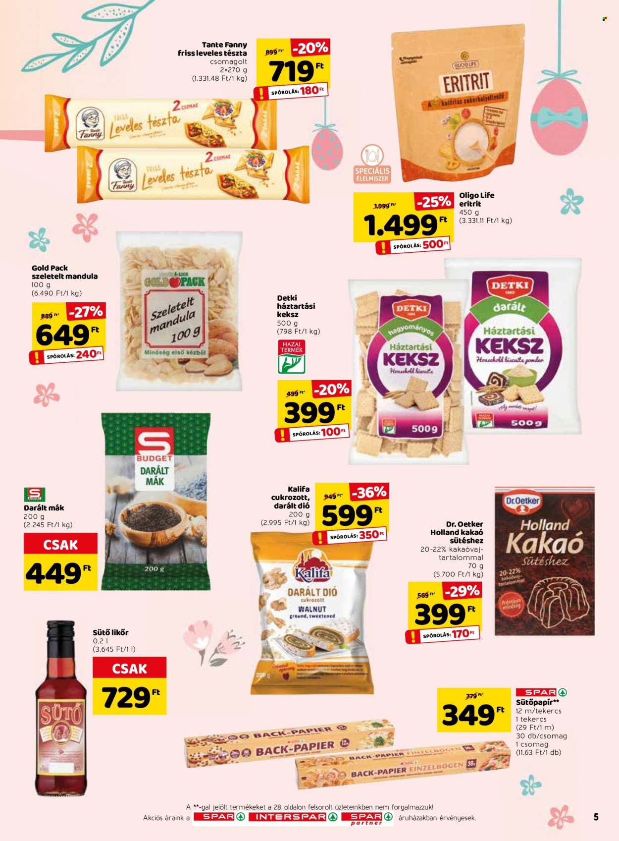 SPAR akciós újságok - 2022.04.07 - 2022.04.16. Oldal 5