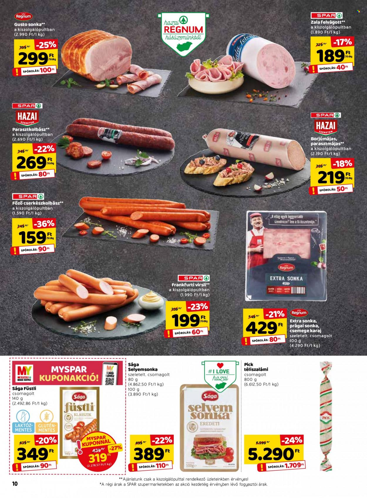SPAR akciós újságok - 2022.04.07 - 2022.04.16. Oldal 12