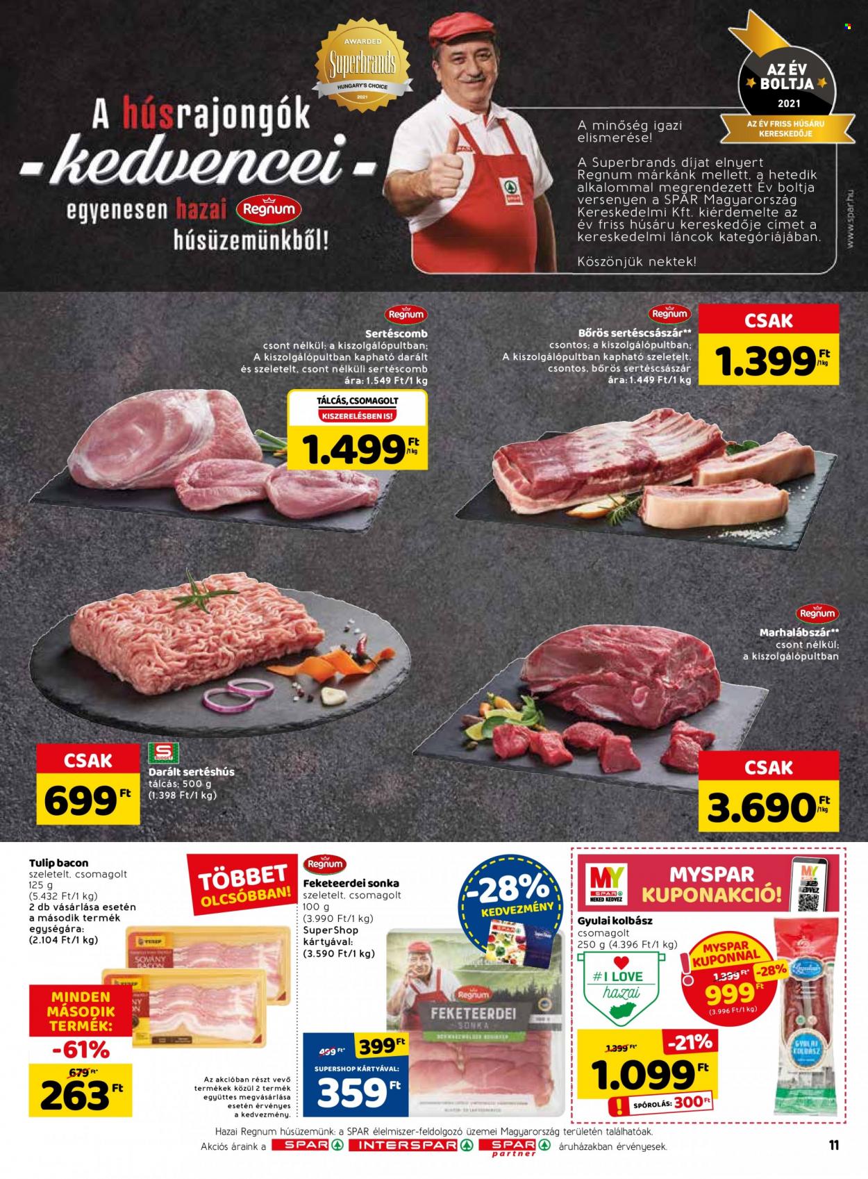 SPAR akciós újságok - 2022.04.07 - 2022.04.16. Oldal 13