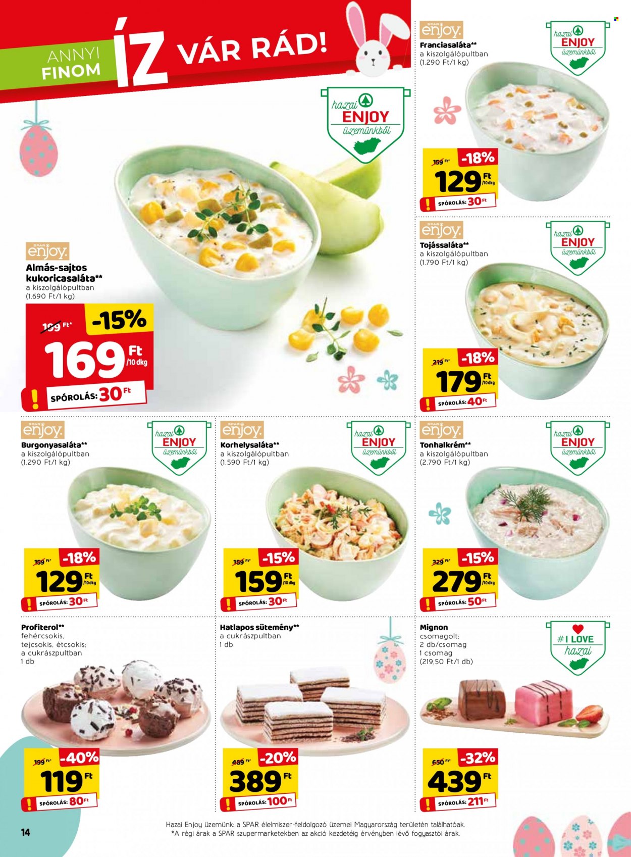 SPAR akciós újságok - 2022.04.07 - 2022.04.16. Oldal 16