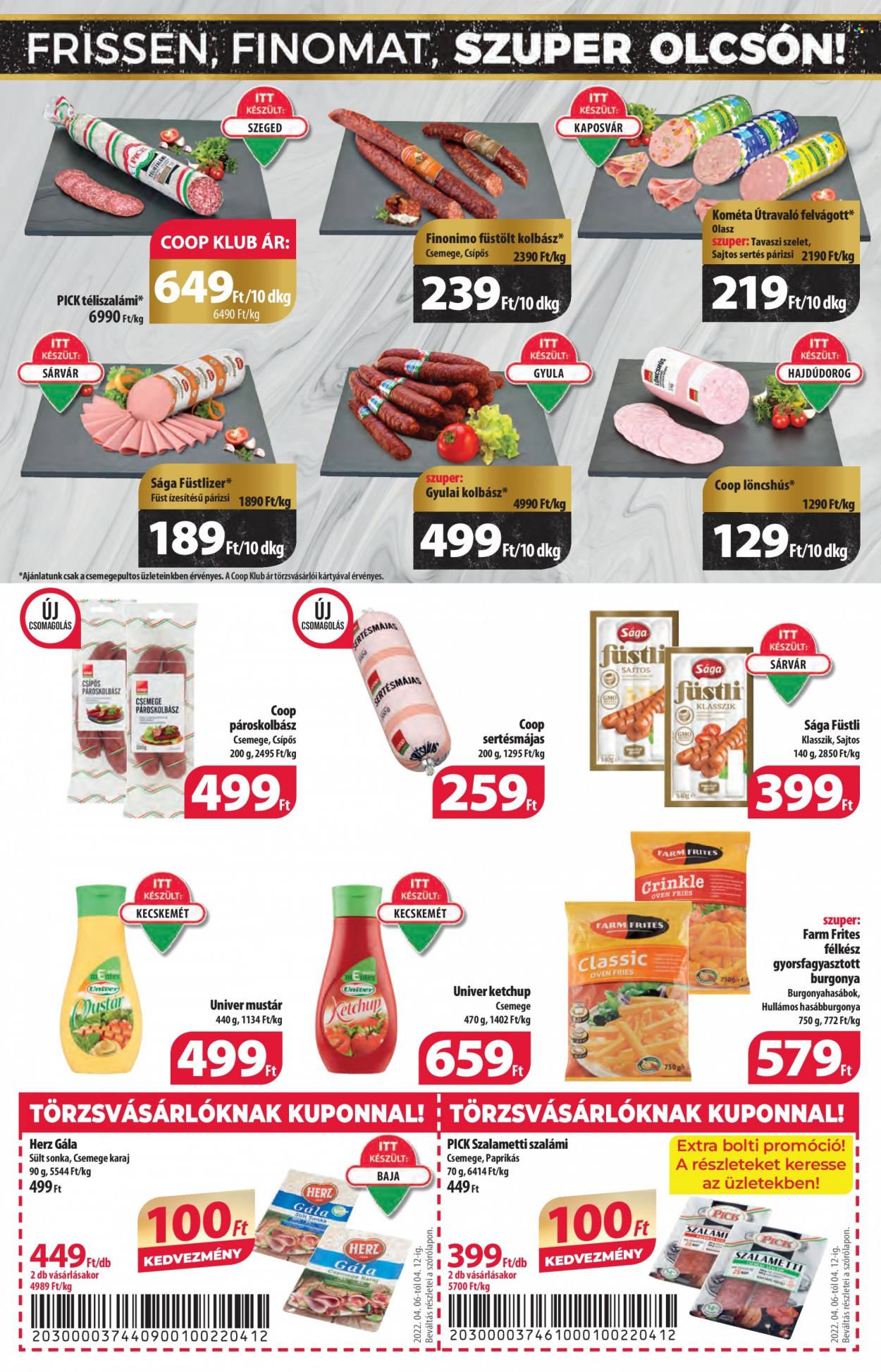 Coop akciós újságok - 2022.04.06 - 2022.04.12. Oldal 6