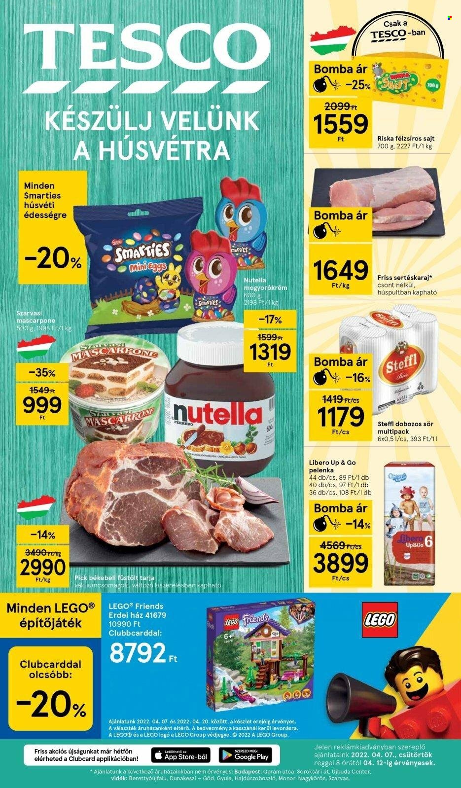 TESCO akciós újságok - 2022.04.07 - 2022.04.12. Oldal 1