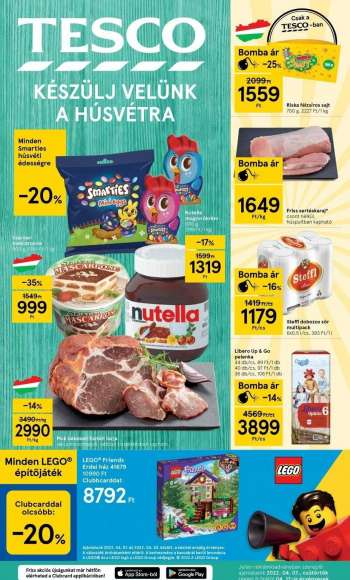 Újság TESCO - 2022.04.07 - 2022.04.12.
