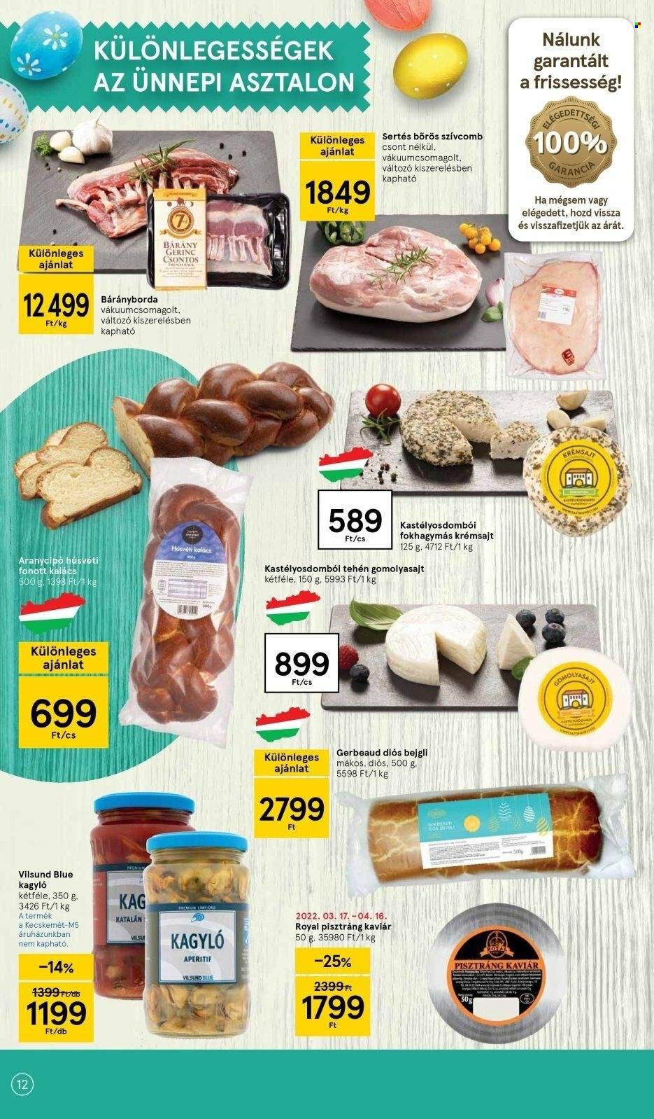 TESCO akciós újságok - 2022.04.07 - 2022.04.12. Oldal 12