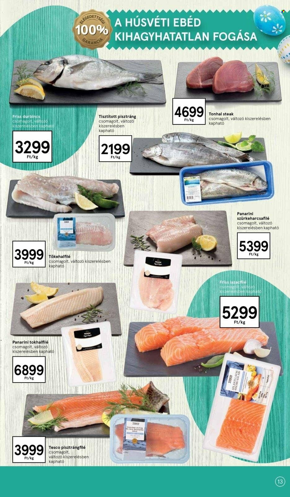 TESCO akciós újságok - 2022.04.07 - 2022.04.12. Oldal 13