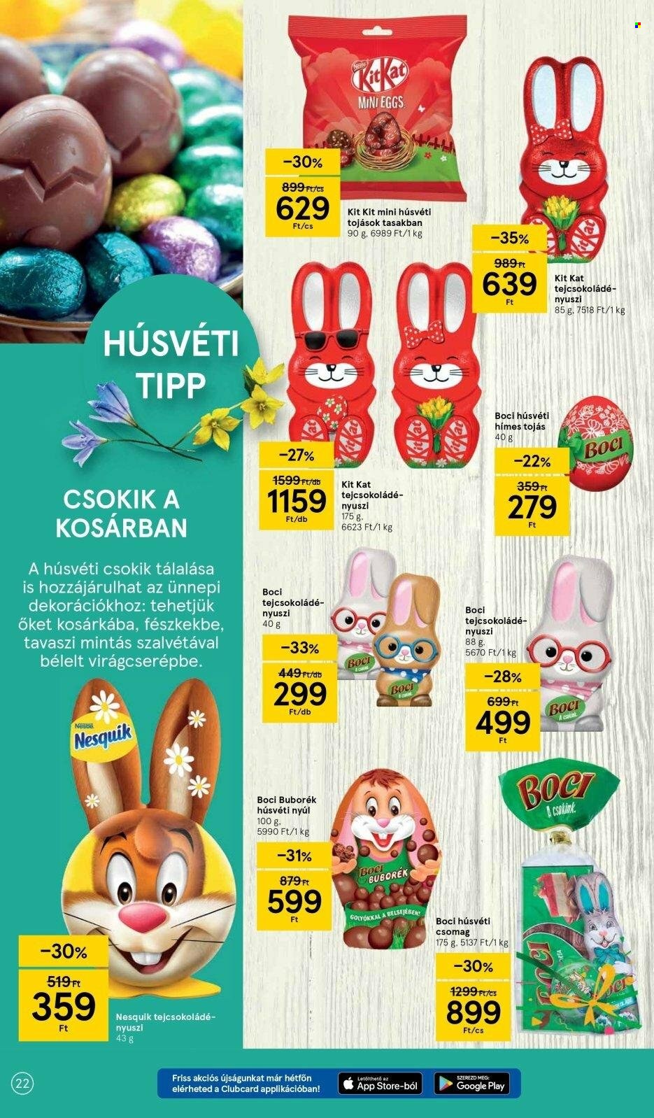 TESCO akciós újságok - 2022.04.07 - 2022.04.12. Oldal 22