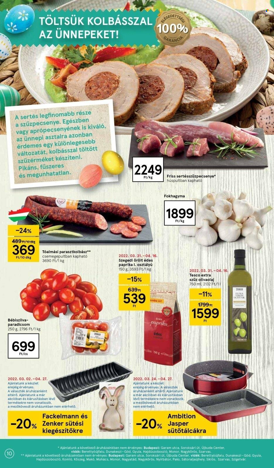 TESCO akciós újságok - 2022.04.07 - 2022.04.12. Oldal 10