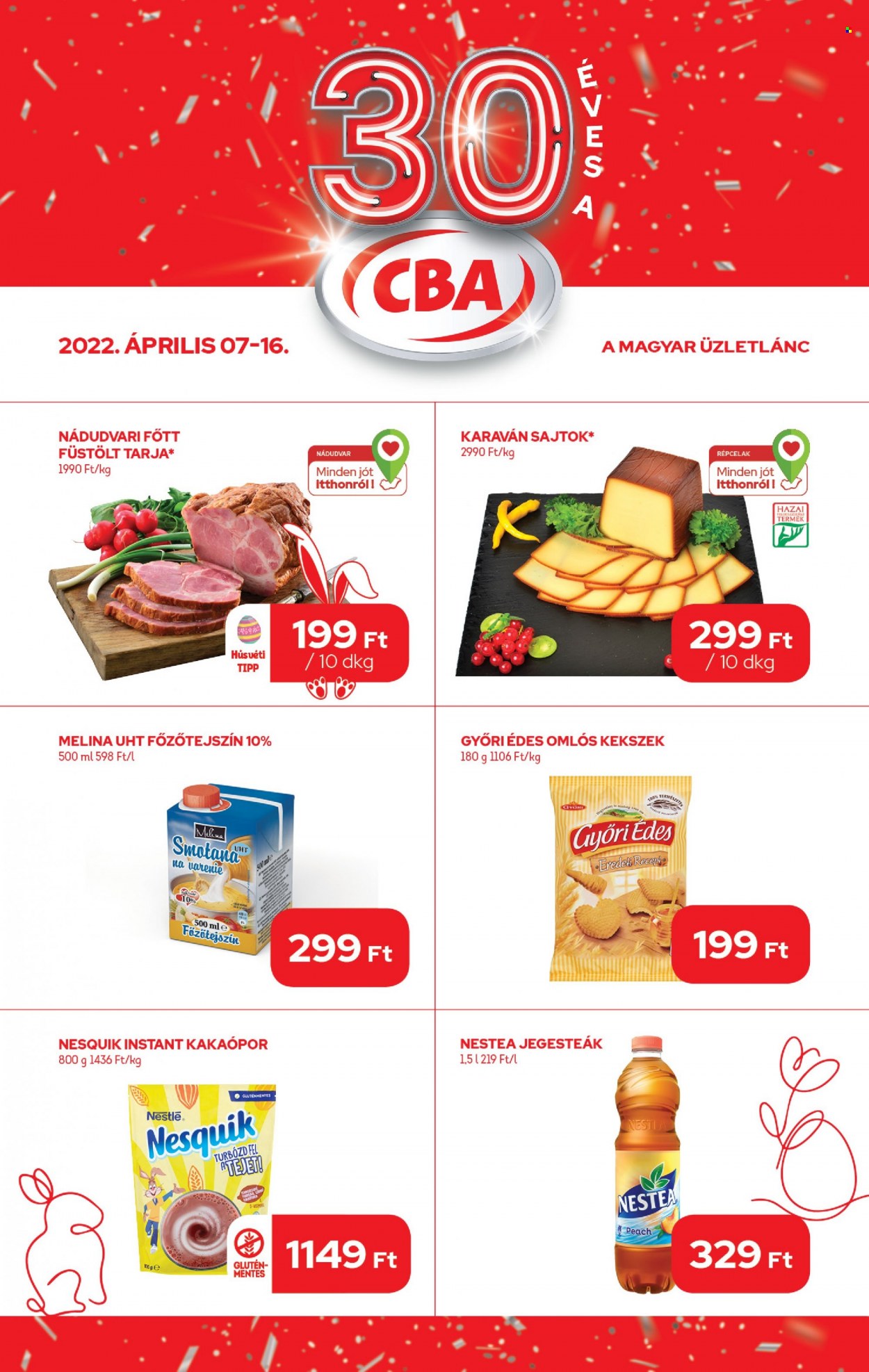 CBA akciós újságok - 2022.04.07 - 2022.04.16. Oldal 1