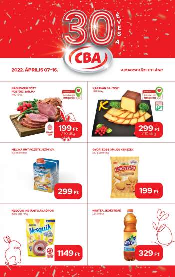Újság CBA - 2022.04.07 - 2022.04.16.