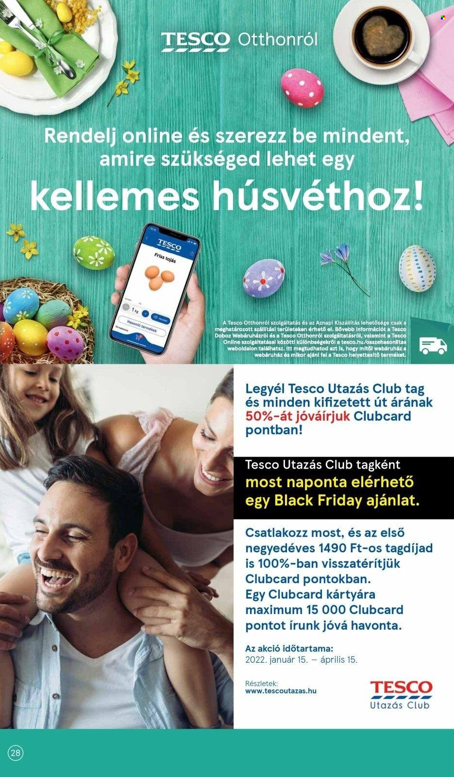 TESCO akciós újságok - 2022.04.07 - 2022.04.12. Oldal 28