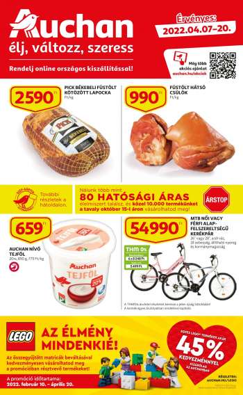 Újság Auchan - 2022.04.07 - 2022.04.20.