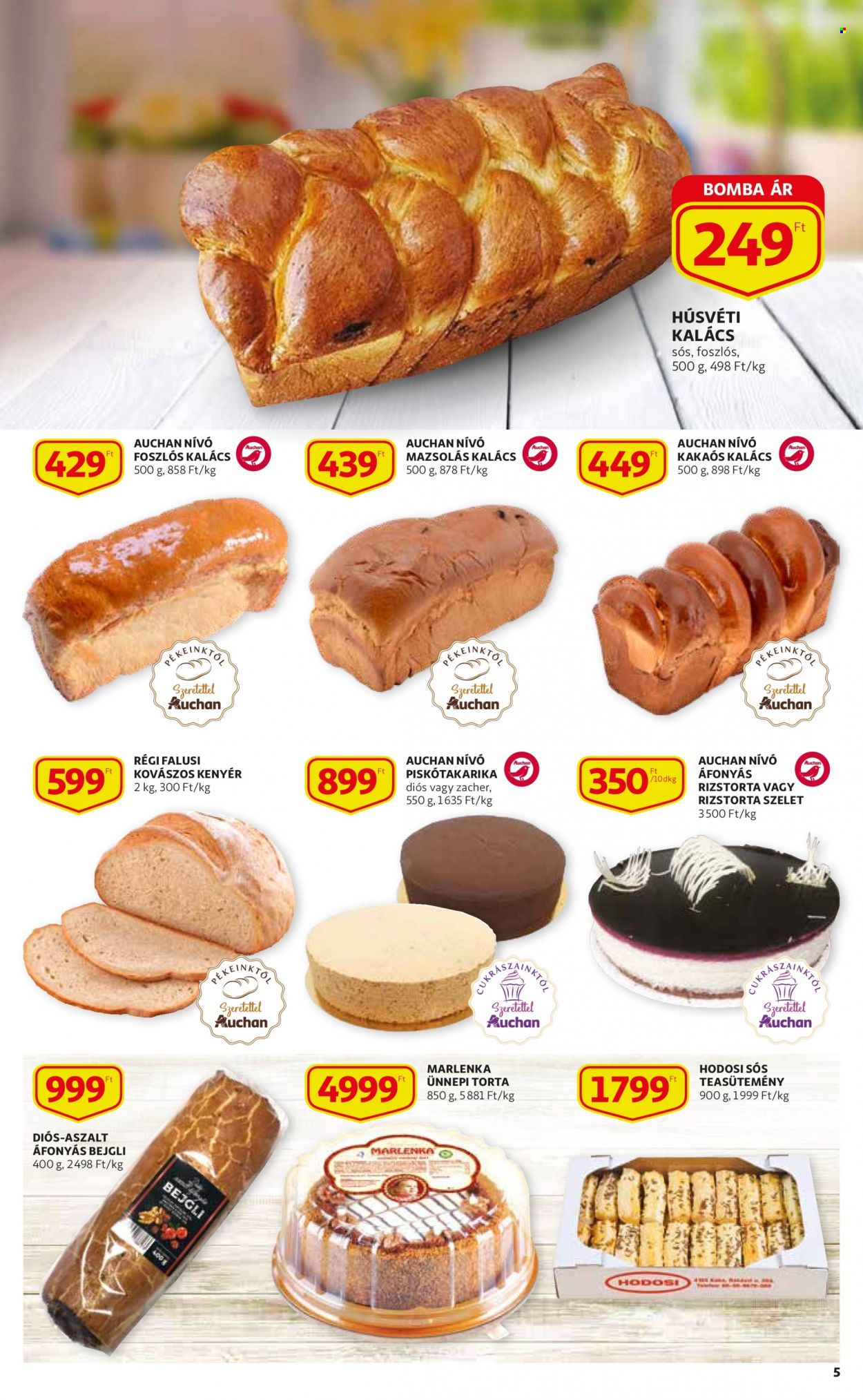 Auchan akciós újságok - 2022.04.07 - 2022.04.20. Oldal 5