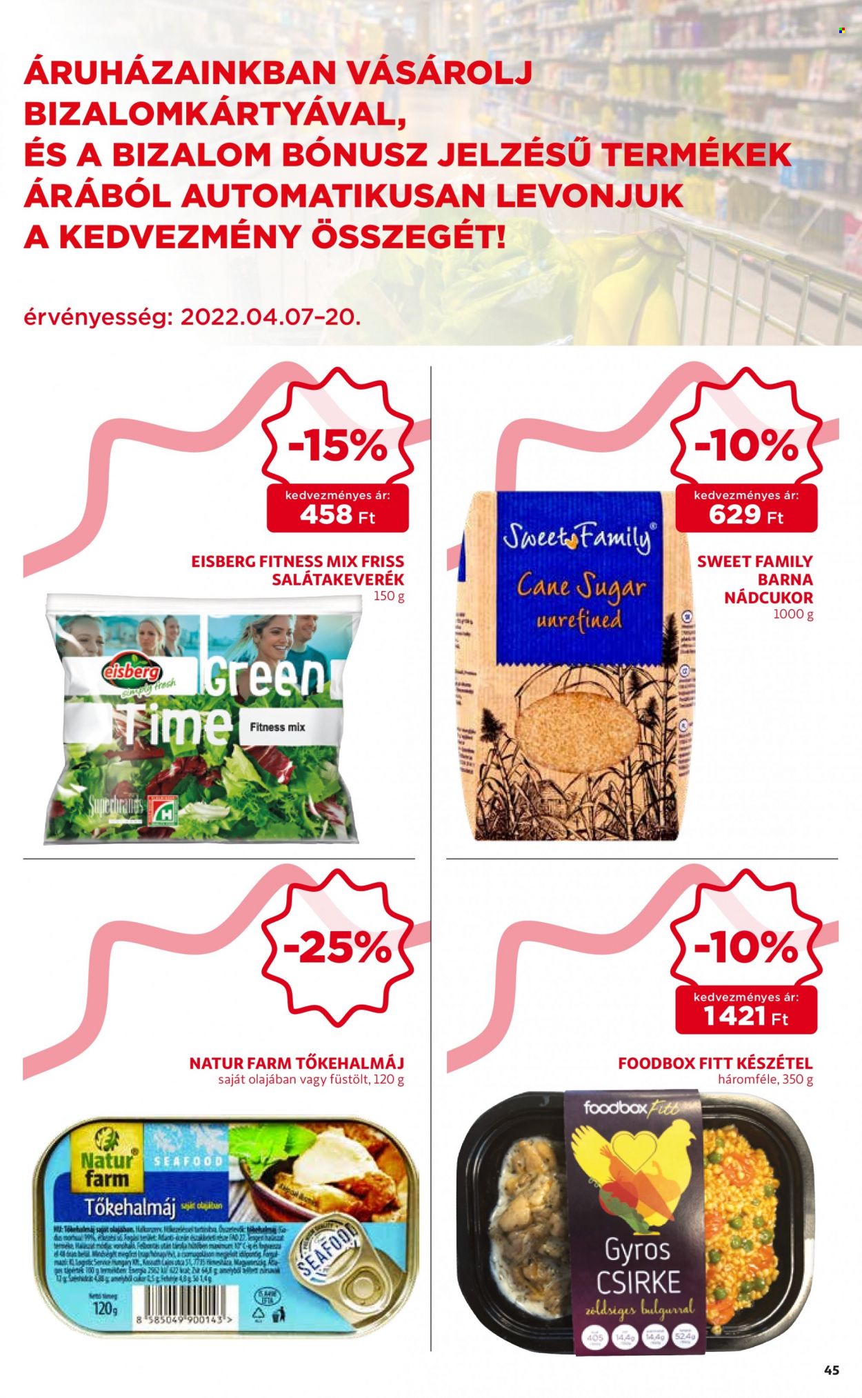Auchan akciós újságok - 2022.04.07 - 2022.04.20. Oldal 45