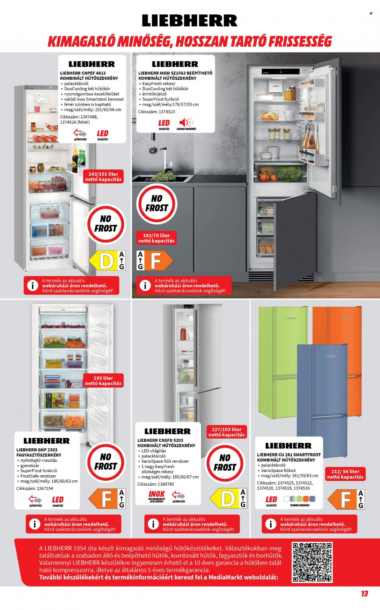 MediaMarkt akciós újságok - 2022.04.06 - 2022.04.30. Oldal 13