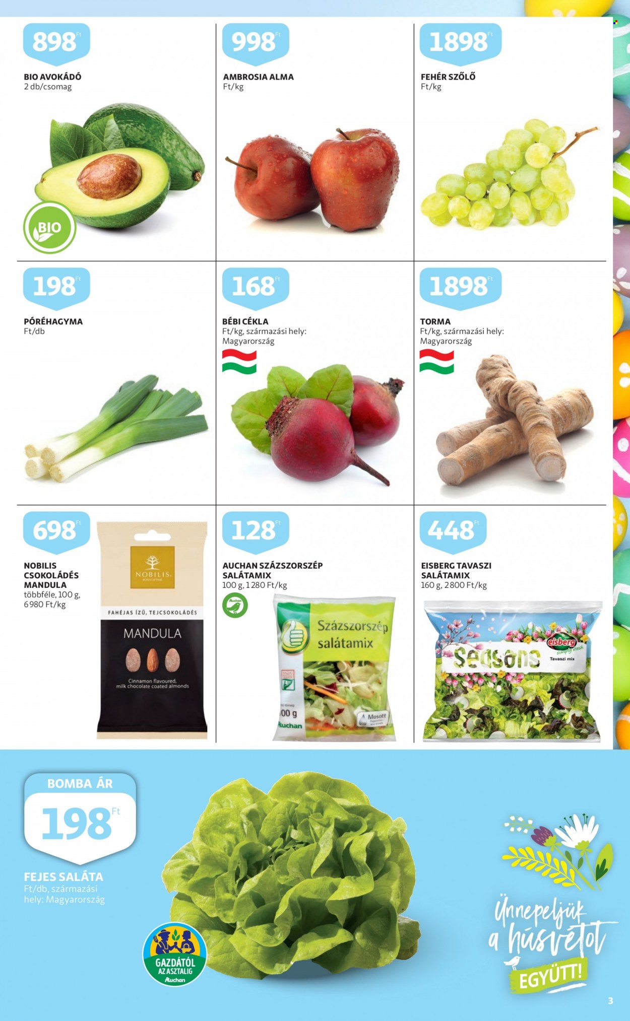 Auchan akciós újságok - 2022.04.11 - 2022.04.16. Oldal 3