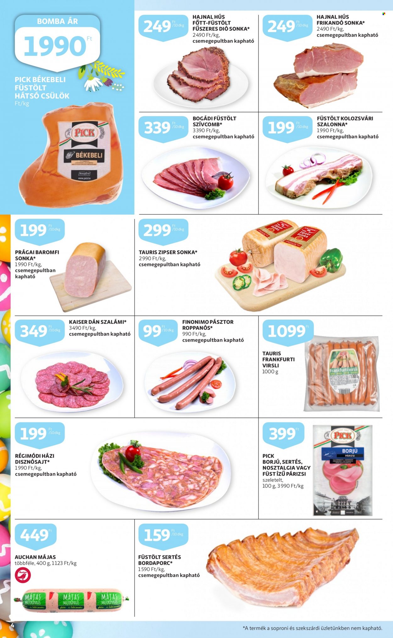 Auchan akciós újságok - 2022.04.11 - 2022.04.16. Oldal 4