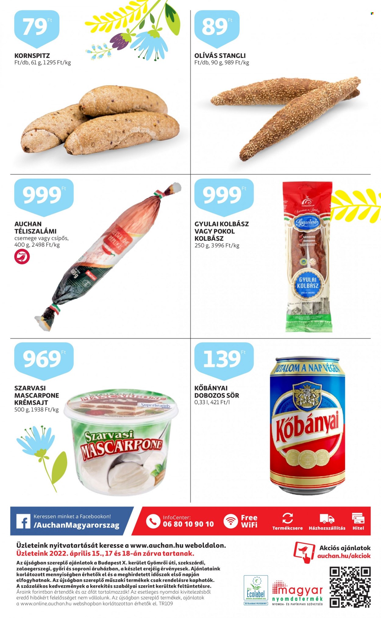 Auchan akciós újságok - 2022.04.11 - 2022.04.16. Oldal 8