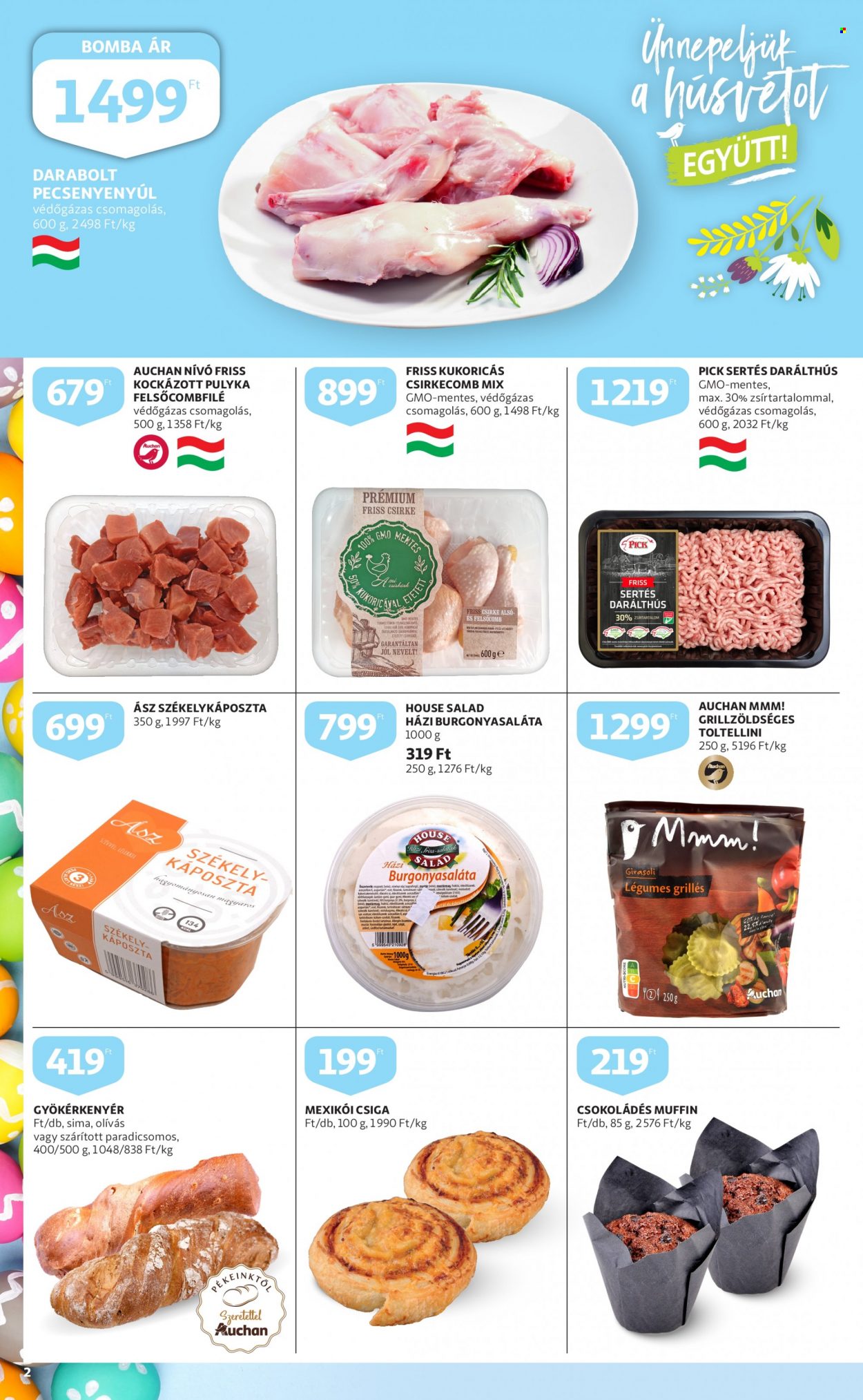 Auchan akciós újságok - 2022.04.11 - 2022.04.16. Oldal 2
