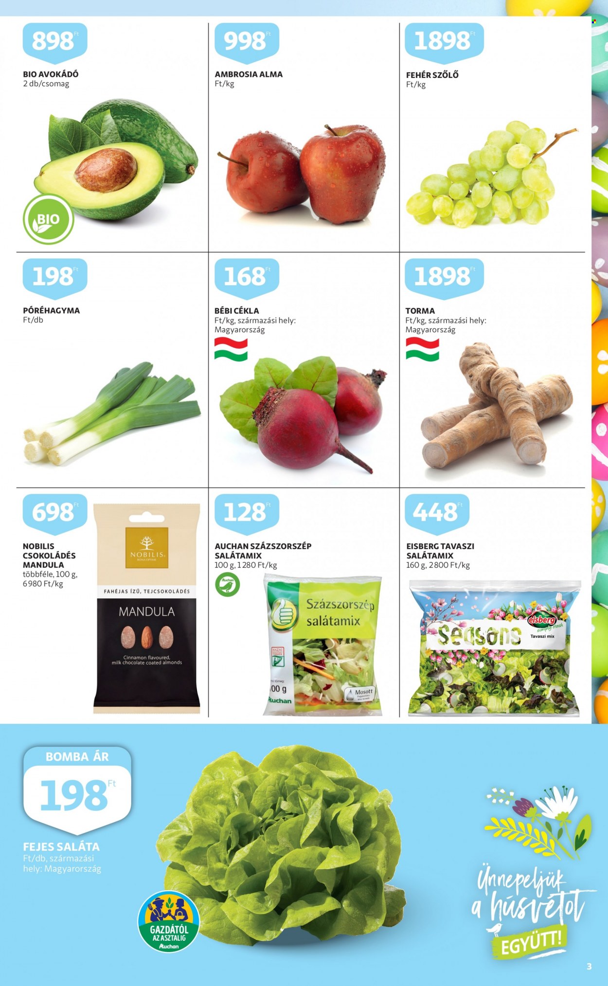 Auchan akciós újságok - 2022.04.11 - 2022.04.16. Oldal 3