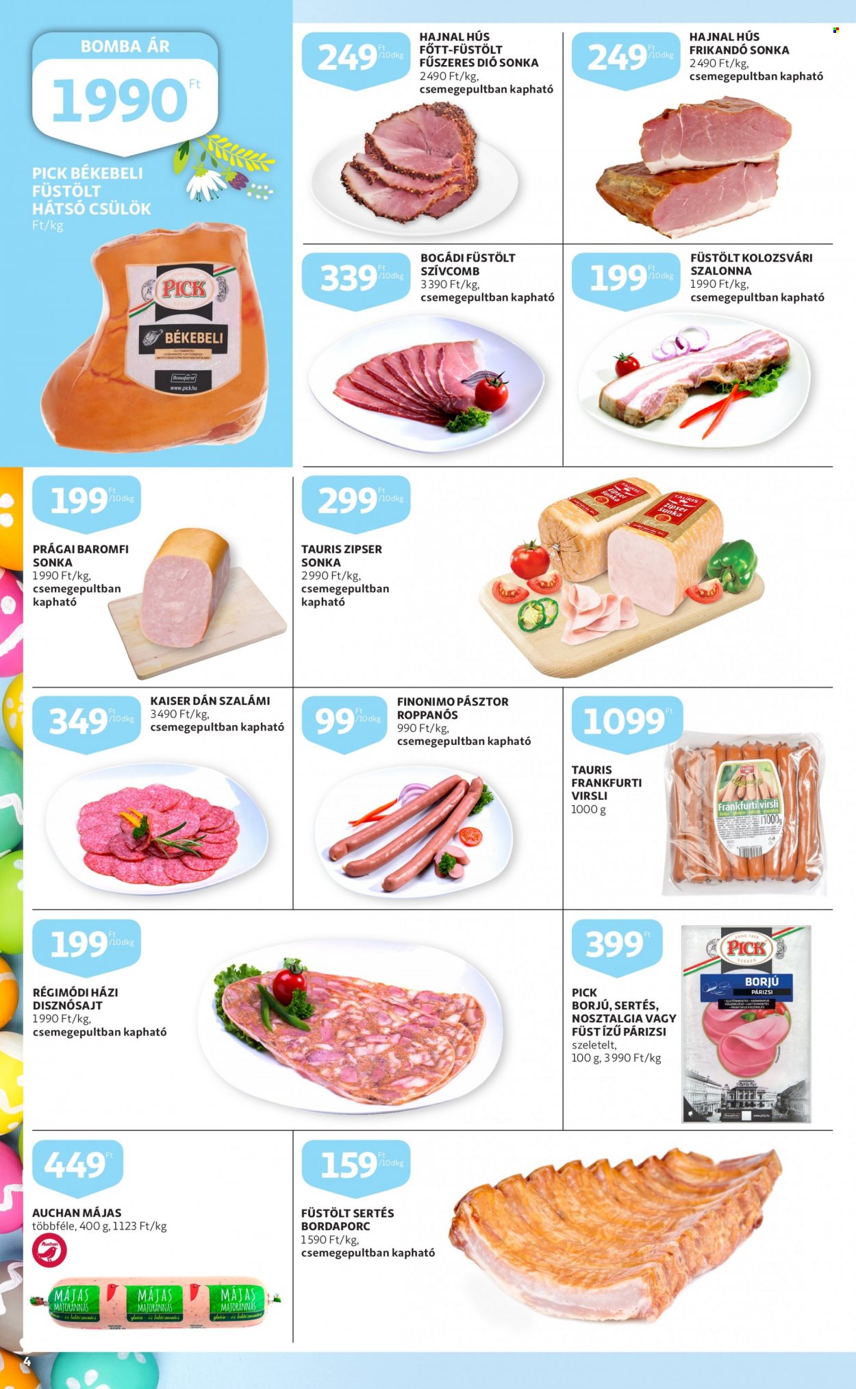 Auchan akciós újságok - 2022.04.11 - 2022.04.16. Oldal 4