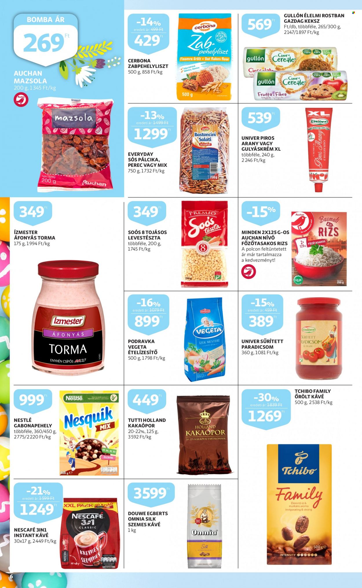 Auchan akciós újságok - 2022.04.11 - 2022.04.16. Oldal 6